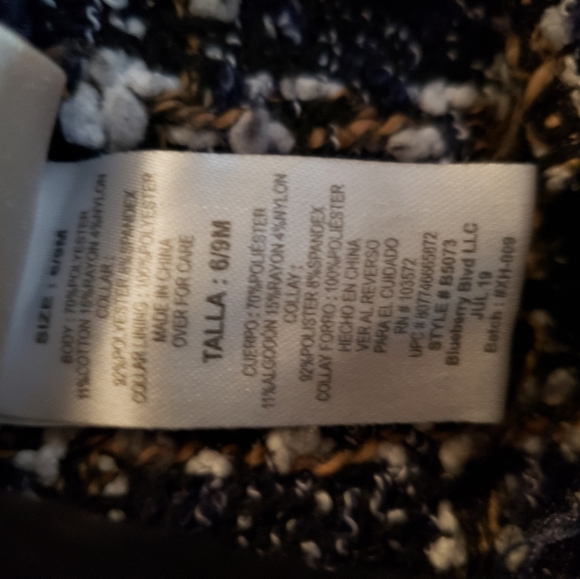 2 for $30 Blueberry Gold Infant Dress & Petticoat - Picture 2 of 2